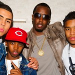 Quincy, Christian, Diddy and Justin Combs
